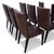 Italian Leather Dining Chairs by Stone International, Set of 8 For Sale In Miami - Image 6 of 15