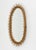 Mid-Century Oval Rattan and Bamboo Wall Mirror in the style of Franco Albini, Italy, 1960s For Sale - Image 9 of 11