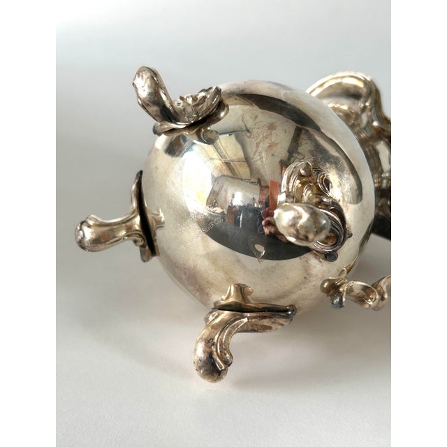 1900 Webster Victorian and Rococo Revival Silverplate (1895-1915) Small Creamer For Sale In New York - Image 6 of 7