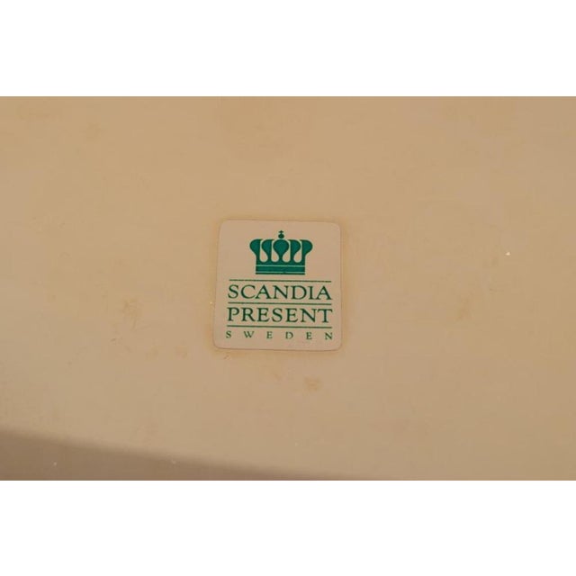 Brass Cover Plates from Scandia Present, Sweden, 1980s, Set of 6 For Sale - Image 4 of 5