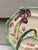 French Country 19th Century French Majolica Asparagus Plate Iris Longchamp For Sale - Image 3 of 6