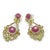 Bochic "Orient" Ruby, Citrin & Peridot Earrings Set In 18K Gold & Silver For Sale In New York - Image 6 of 10