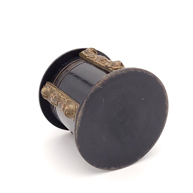 Round Box, Austria Circa 1880 For Sale - Image 4 of 9