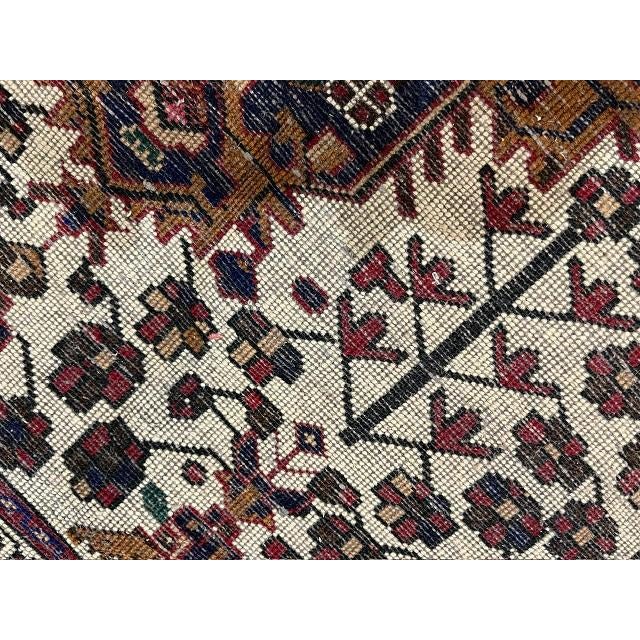 1970s Persian Shiraz , 2'6" X 3'3" For Sale - Image 4 of 5