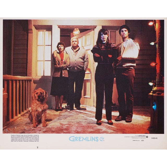 Original Lobby Card Gremlins by Joe Dante, 1984 For Sale