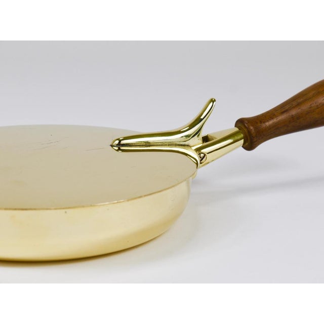 Butler Brass Ashtray with Lid and Handle attributed to Carl Auböck, Vienna, 1950s For Sale - Image 10 of 18