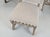 Early 20th Century Set of (6) Antique French Os De Mouton Dining Chairs in Irish Linen For Sale - Image 5 of 11