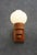 Brown Swedish Modern Pine and Opaline Glass Wall Sconces from Aneta, 1970s, Set of 2 For Sale - Image 8 of 10