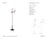 J. Randall Powers by Visual Comfort Signature Hargett Bridge Arm Floor Lamp in Bronze with Linen Shade Designer: J....