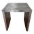 Vintage Modernist Metal & Lucite Side Table For Sale