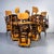 Wood Large French Oak Upholstered Dining Chair, 1970s For Sale - Image 7 of 13