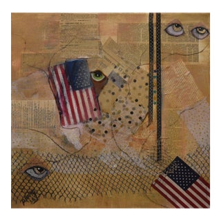 1990s American Fragment Collage For Sale