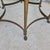 1970s Vintage Labarge Side Tables Brass Glass Hoof Footed Octagonal Pair For Sale - Image 5 of 12