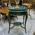 Decorative Green Accent Table – Bronze Ormolu Mounts With Gold Leaf Details For Sale - Image 4 of 4