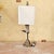 Mid 20th Century Vintage Faux Horn & Brass Table Lamp – Hollywood Regency For Sale - Image 5 of 18