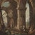 Emilian School, Architectural Capriccio with Figures, 18th Century, Oil on Canvas For Sale - Image 3 of 13