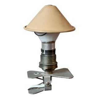 Small Mushroom Clip Lamp, France, 1950s For Sale