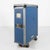 Vintage Industrial Blue Airplane Trolley, 1980 For Sale - Image 12 of 12