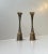 Mid-Century Modern Vintage Danish Candleholders in Brass by Jens Harald Quistgaard, 1960s, Set of 2 For Sale - Image 3 of 8