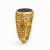 Men’s Black Onyx Ring With Arabic Calligraphy Design, Size 7.5 For Sale - Image 6 of 10