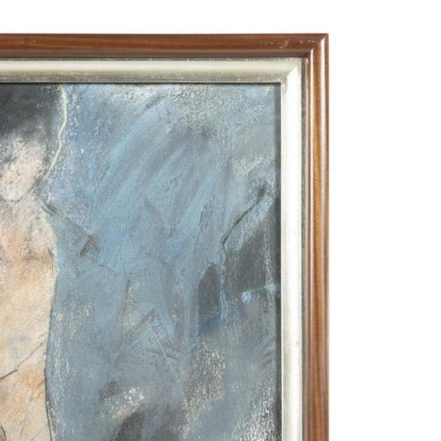 Mário Bismarck, Composition, 20th Century, Pastel on Paper For Sale - Image 4 of 6
