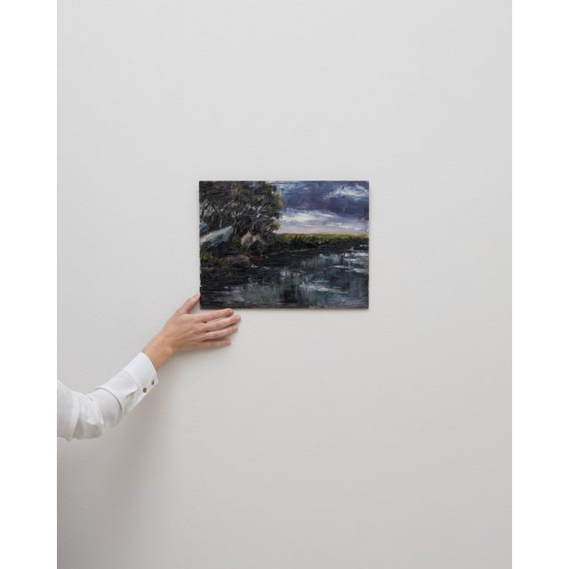 20th Century Belgian Landscape Painting For Sale - Image 10 of 18