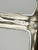 Vintage Italian Faux Bamboo Silver Plated Expandable Trivets - A Pair For Sale - Image 9 of 10