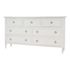 White Painted Antique Dresser