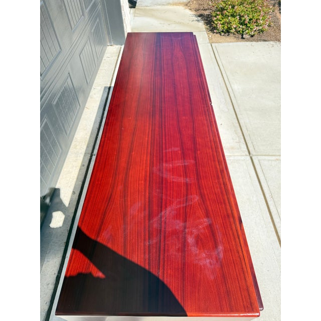 Mid-Century Modern Vintage Mobican Danish Rosewood Lowboy Dresser For Sale - Image 3 of 8