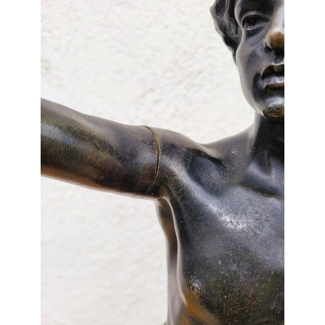 Metal Oscar Ruffony, The Oath, Late 19th-Early 20th Century, Bronze For Sale - Image 7 of 18