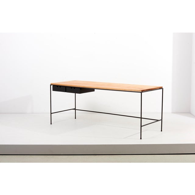Planner Group Console Table attributed to Paul McCobb for Winchendon, USA, 1950s For Sale - Image 3 of 15