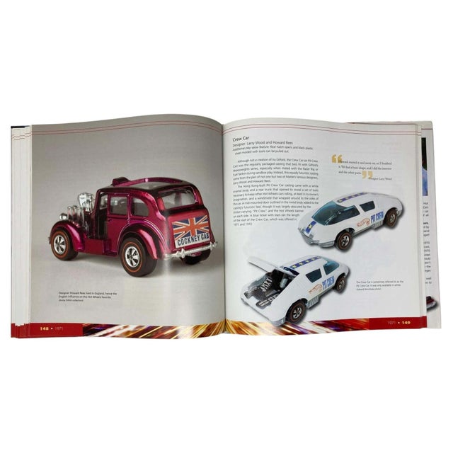 Navy Blue Hot Wheels Classic Redline Era: Hot Wheels - Birth of the Redline Hardcover Book For Sale - Image 8 of 11