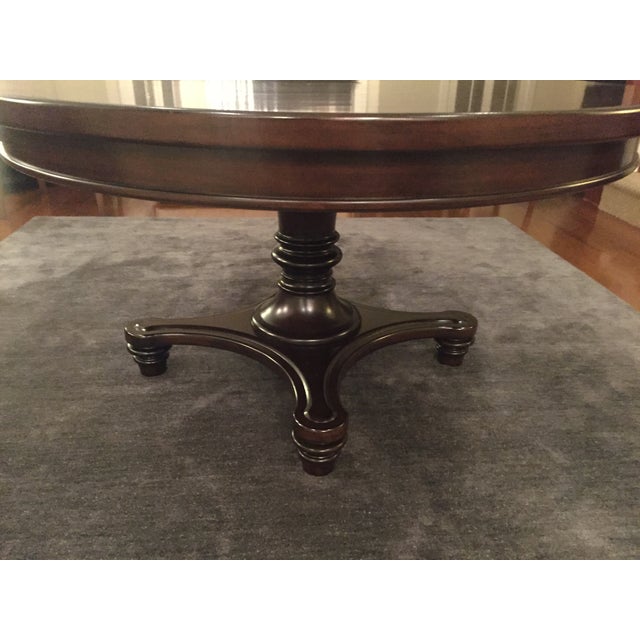Pottery Barn Montego Pedestal Extension Dining Table Chairish