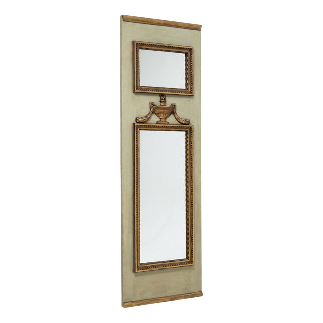 Antique French Pier Mirror, 1700s For Sale