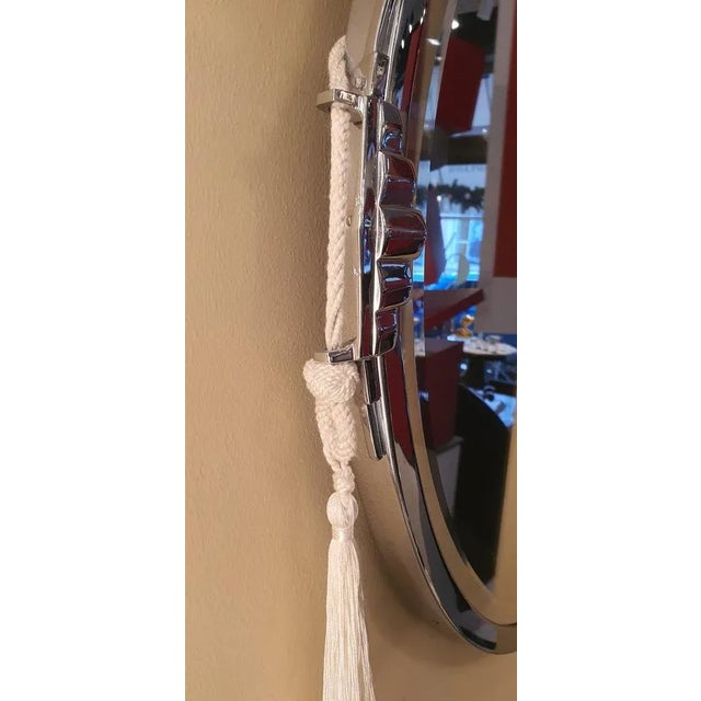 Art Deco Wall Spiegel Dominique Paris Subject: Art Deco 1920s Origin: private ownership Paris from a fashion scotian Very...