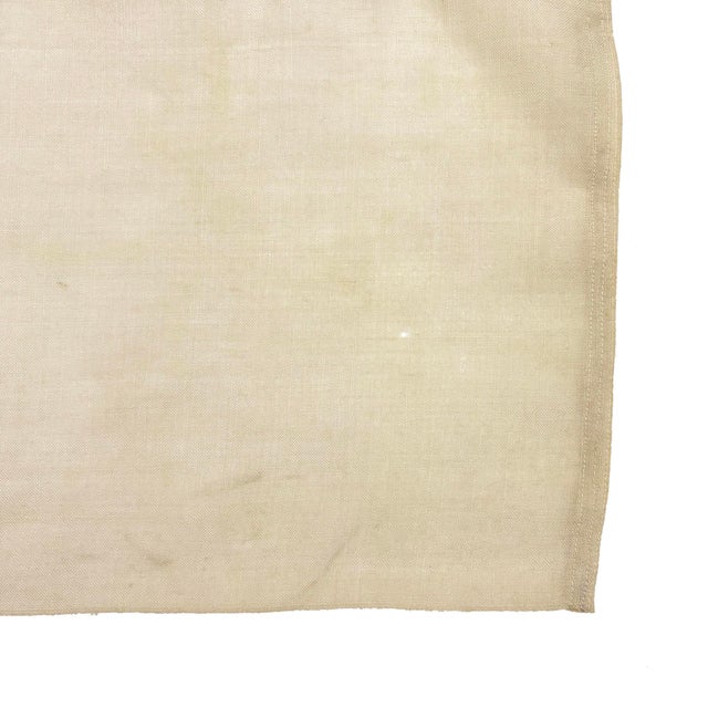 Early 20th Century Vintage Wool Flag of England, St. George's Cross For Sale - Image 5 of 7