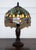 Vintage Tiffany Style Dragonfly Table Lamp For Sale - Image 4 of 11