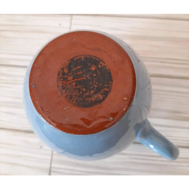 English Blue Torquay Seagull Bird Creamer Pottery For Sale - Image 4 of 8