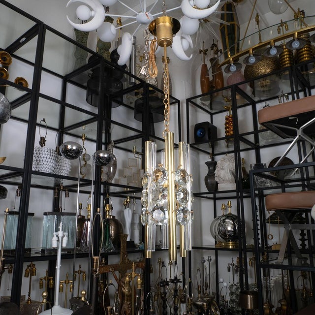 Cut Crystal Pendant in the Style of Lobmeyr For Sale In New York - Image 6 of 12