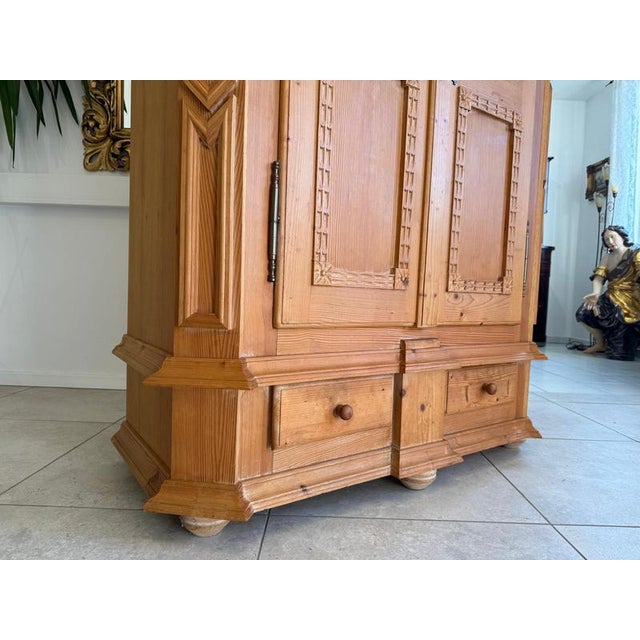 Vintage Farmhouse Wardrobe, 1980s For Sale - Image 9 of 13