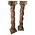 Wood Antique Baroque Carved and Gilt Solomonic Columns, 1760s, Set of 2 For Sale - Image 7 of 7