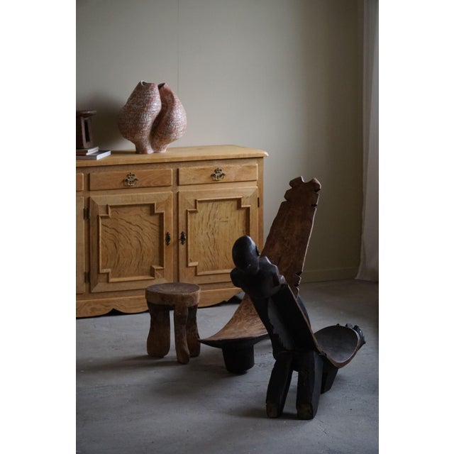 West African Tribal Lobi Chair, Burkina Faso, 1940s For Sale - Image 16 of 17