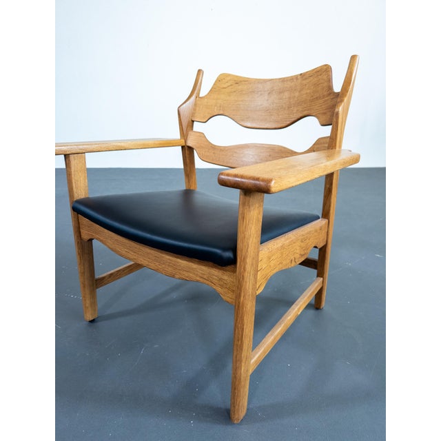 Razorblade Chair by Henning Kjærnulf, 1960s For Sale - Image 9 of 10