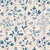 Contemporary SAMPLE - Schumacher Frances Floral Indoor/Outdoor Fabric In Blues For Sale - Image 3 of 4