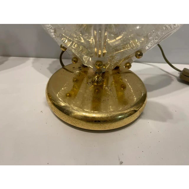Murano Glass Table Lamps, Set of 2 For Sale - Image 6 of 8