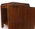 Mid-Century Modern Late 20th Century Pair of Hexagon Walnut End Side Tables w/ One Door Cabinets Storage Compartment For Sale - Image 3 of 17