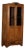 Vintage Indian Teakwood Bookcase For Sale
