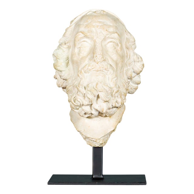 Spiro Bust on Stand from Pure White Lines For Sale