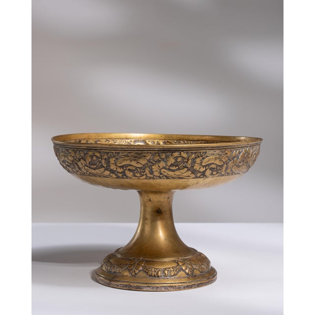 19th Century France Napoleon III Gold Metal Serving Piece For Sale In Greensboro - Image 6 of 15