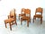 1970s Vintage Pinewood Dining Chairs, 1970s, Set of 6 For Sale - Image 5 of 10